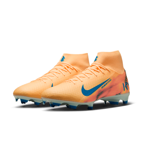Nike Mercurial Superfly 10 Academy "Kylian Mbappé" FG Firm Ground Soccer Cleat - Melon Tint/Neo Turq/Igloo
