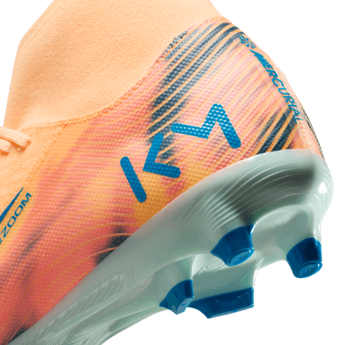Nike Mercurial Superfly 10 Academy "Kylian Mbappé" FG Firm Ground Soccer Cleat - Melon Tint/Neo Turq/Igloo