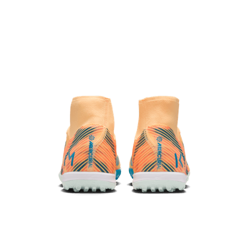 Nike Mercurial Superfly 10 Academy "Kylian Mbappé" TF Turf Soccer Cleat - Melon Tint/Neo Turq/Igloo