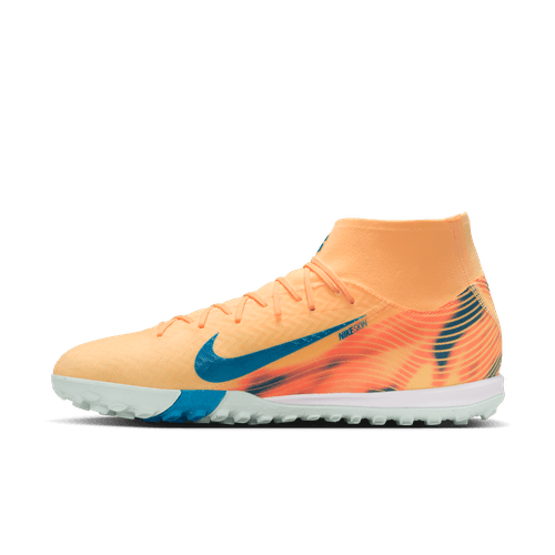 Nike Mercurial Superfly 10 Academy "Kylian Mbappé" TF Turf Soccer Cleat - Melon Tint/Neo Turq/Igloo