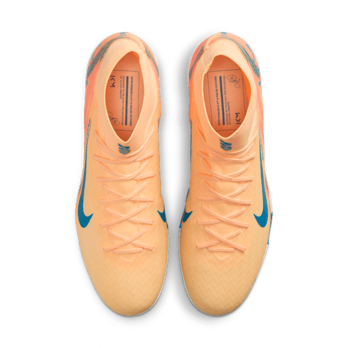 Nike Mercurial Superfly 10 Academy "Kylian Mbappé" TF Turf Soccer Cleat - Melon Tint/Neo Turq/Igloo