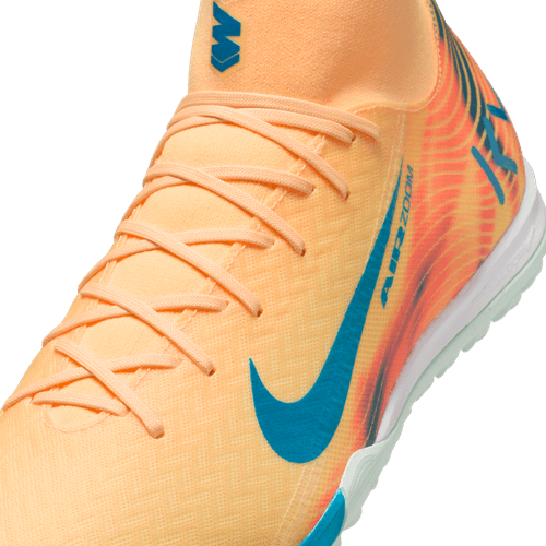Nike Mercurial Superfly 10 Academy "Kylian Mbappé" TF Turf Soccer Cleat - Melon Tint/Neo Turq/Igloo