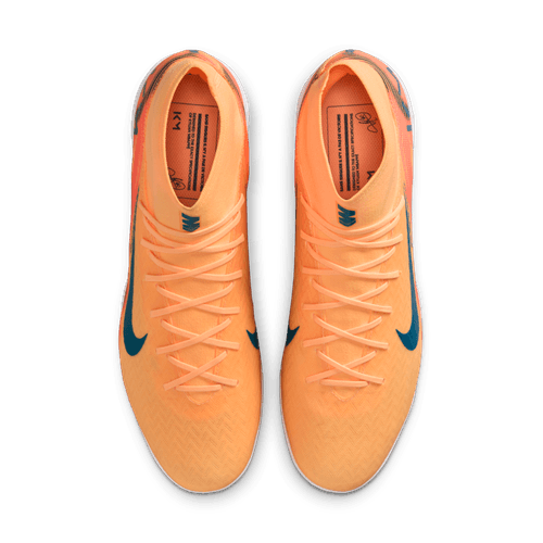 Nike Mercurial Superfly 10 Academy "Kylian Mbappé" IC Indoor Soccer Shoe - Melon Tint/Neo Turq/Igloo