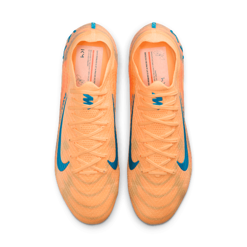 Nike Mercurial Vapor 16 Elite "Kylian Mbappe" FG Firm Ground Soccer Cleat - Melon Tint/Neo Turq/Igloo