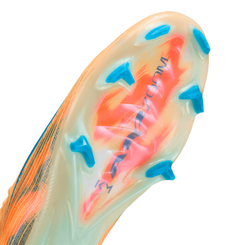 Nike Mercurial Vapor 16 Elite "Kylian Mbappe" FG Firm Ground Soccer Cleat - Melon Tint/Neo Turq/Igloo