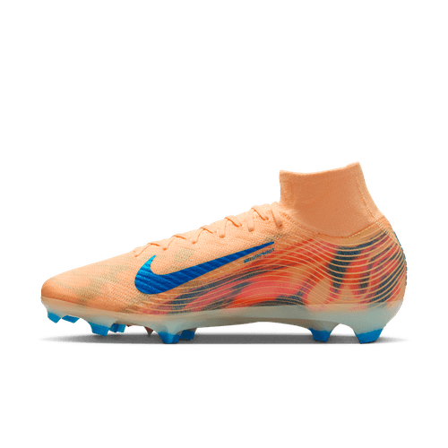 Nike Mercurial Superfly 10 Elite "Kylian Mbappé" FG Firm Ground Soccer Cleat - Melon Tint/Neo Turq/Igloo