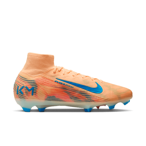 Nike Mercurial Superfly 10 Elite "Kylian Mbappé" FG Firm Ground Soccer Cleat - Melon Tint/Neo Turq/Igloo