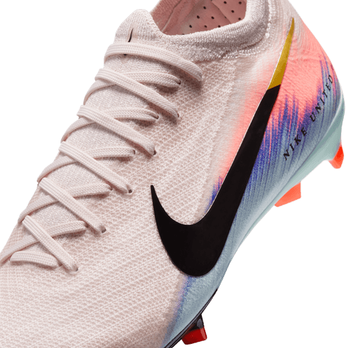 Nike United Junior Mercurial Vapor Pro 16 FG Firm Ground Soccer Cleat - Silt Red/Racer Blue
