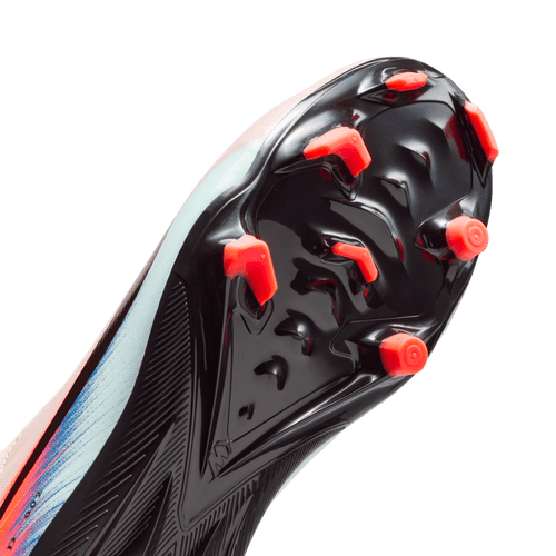 Nike United Junior Mercurial Superfly 10 Academy FG Firm Ground Soccer Cleat - Silt Red/Racer Blue