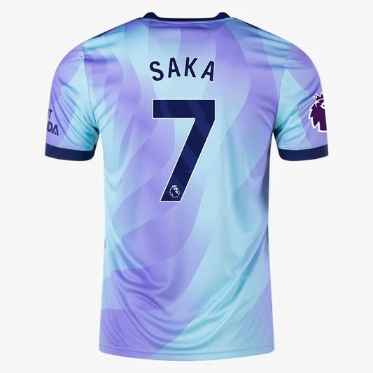 Men's Replica Adidas Saka Arsenal Third Jersey 24/25