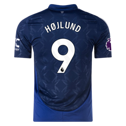 Kid's Replica Adidas Hojlund Manchester United Away Jersey 24/25