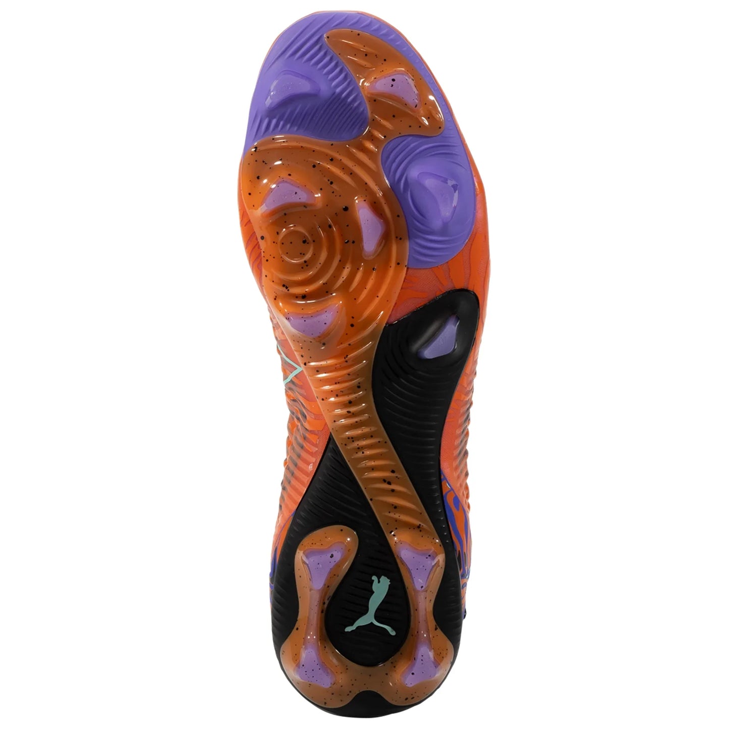 Puma Future 8 Ultimate NJR Creativity FG Firm Ground Soccer Cleat - Orange Poppy/Black/Poison Pink