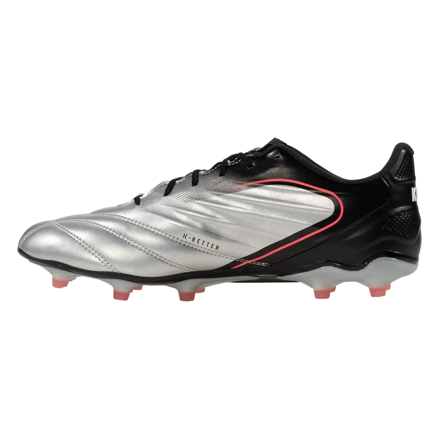 Puma King Pro FG/AG Firm Ground Soccer Cleat - Silver/Black/Sun-Struck/White