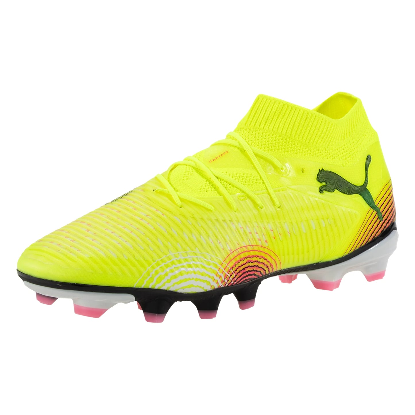 Puma Future 8 Pro FG/AG Firm Ground Soccer Cleat - Yellow Alert/Black/Sun-Struck