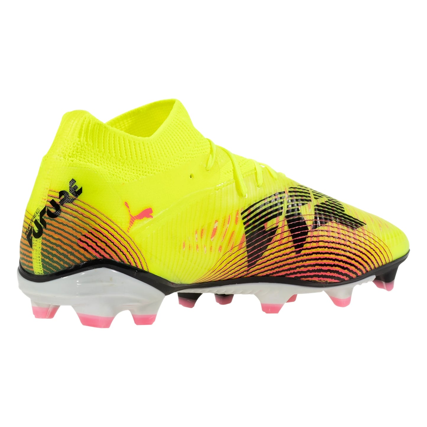 Puma Future 8 Pro FG/AG Firm Ground Soccer Cleat - Yellow Alert/Black/Sun-Struck