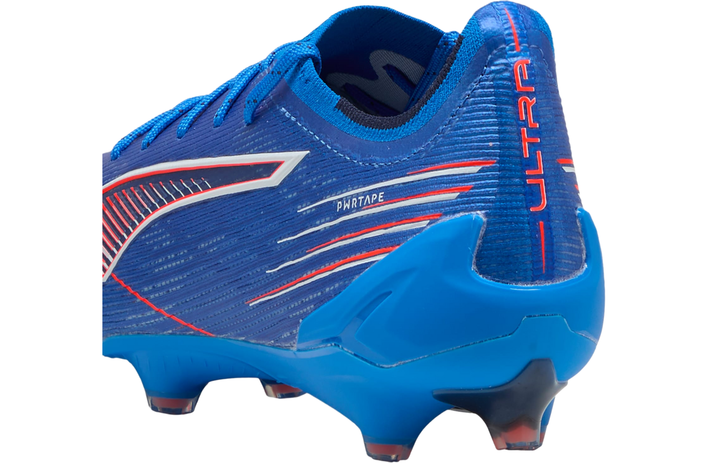 Puma Ultra 6 Ultimate FG Firm Ground Soccer Cleat - Ultra Blue/White/Glowing Red