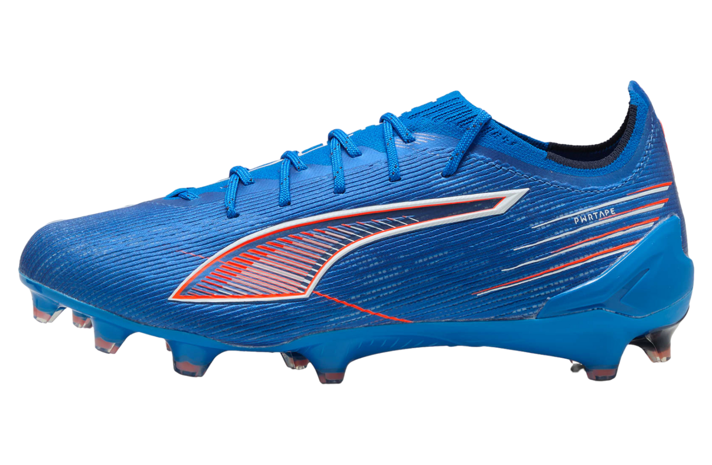 Puma Ultra 6 Ultimate FG Firm Ground Soccer Cleat - Ultra Blue/White/Glowing Red