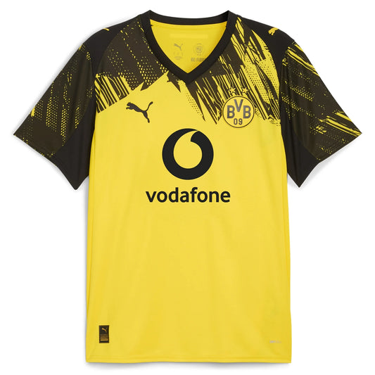 Men's Replica Puma Borussia Dortmund Home Jersey 25/26