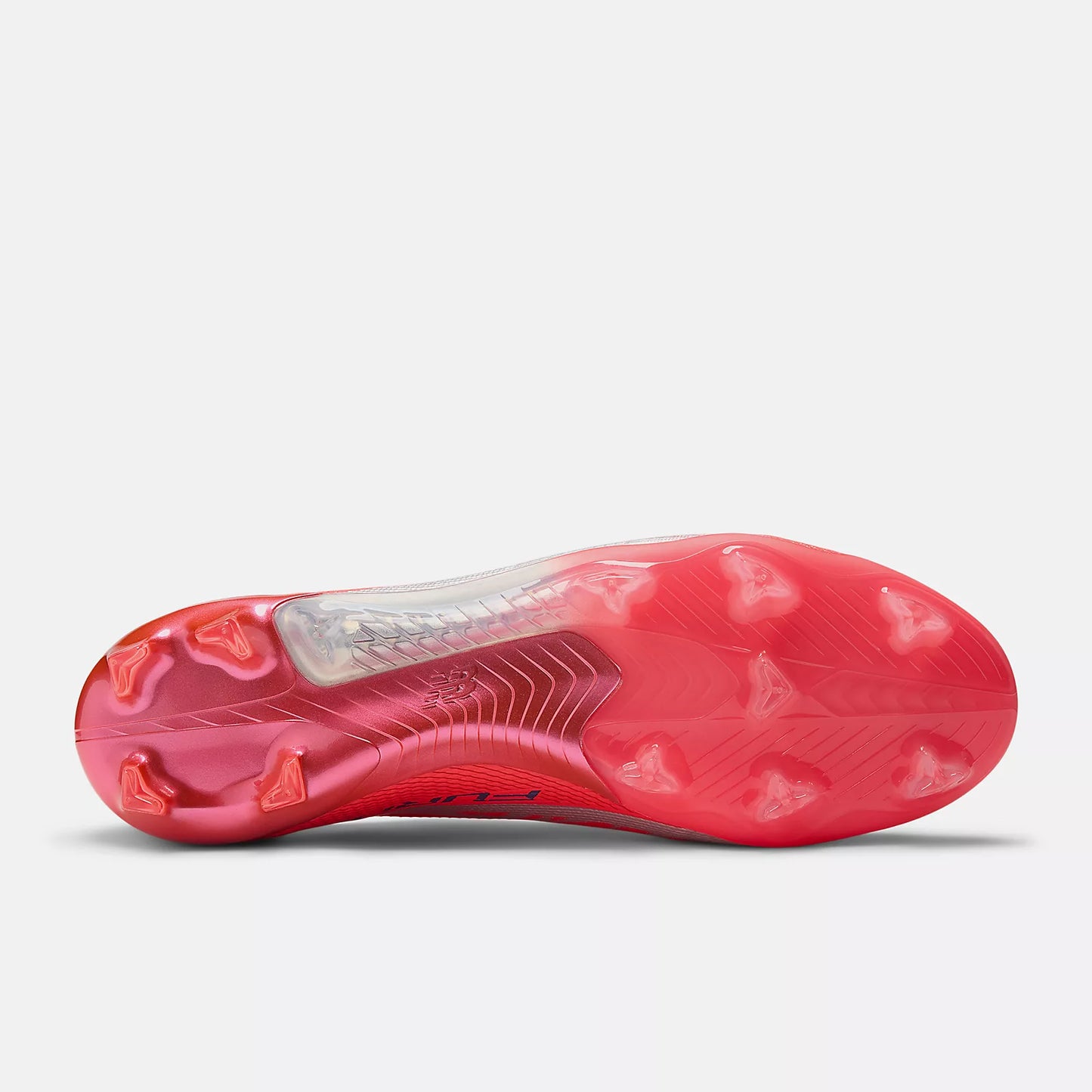 New Balance Furon V8 Elite FG Firm Ground Soccer Cleat - Energy Red/NB Navy/Light Cyclone