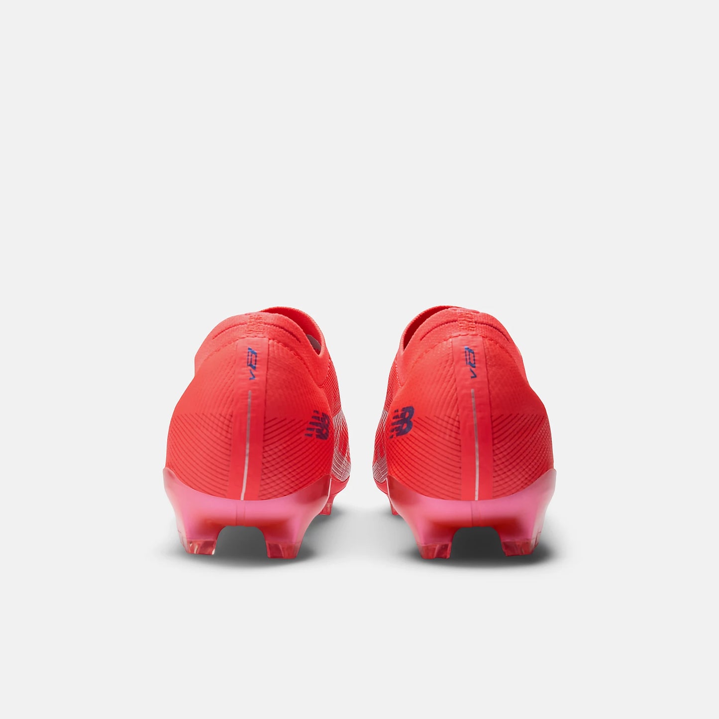 New Balance Furon V8 Elite FG Firm Ground Soccer Cleat - Energy Red/NB Navy/Light Cyclone