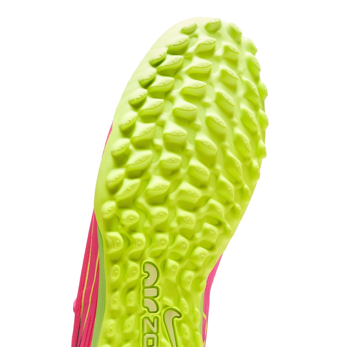 Nike Zoom Mercurial Vapor 15 Pro TF Turf Soccer Cleat - PinkBlast/Volt/Grey