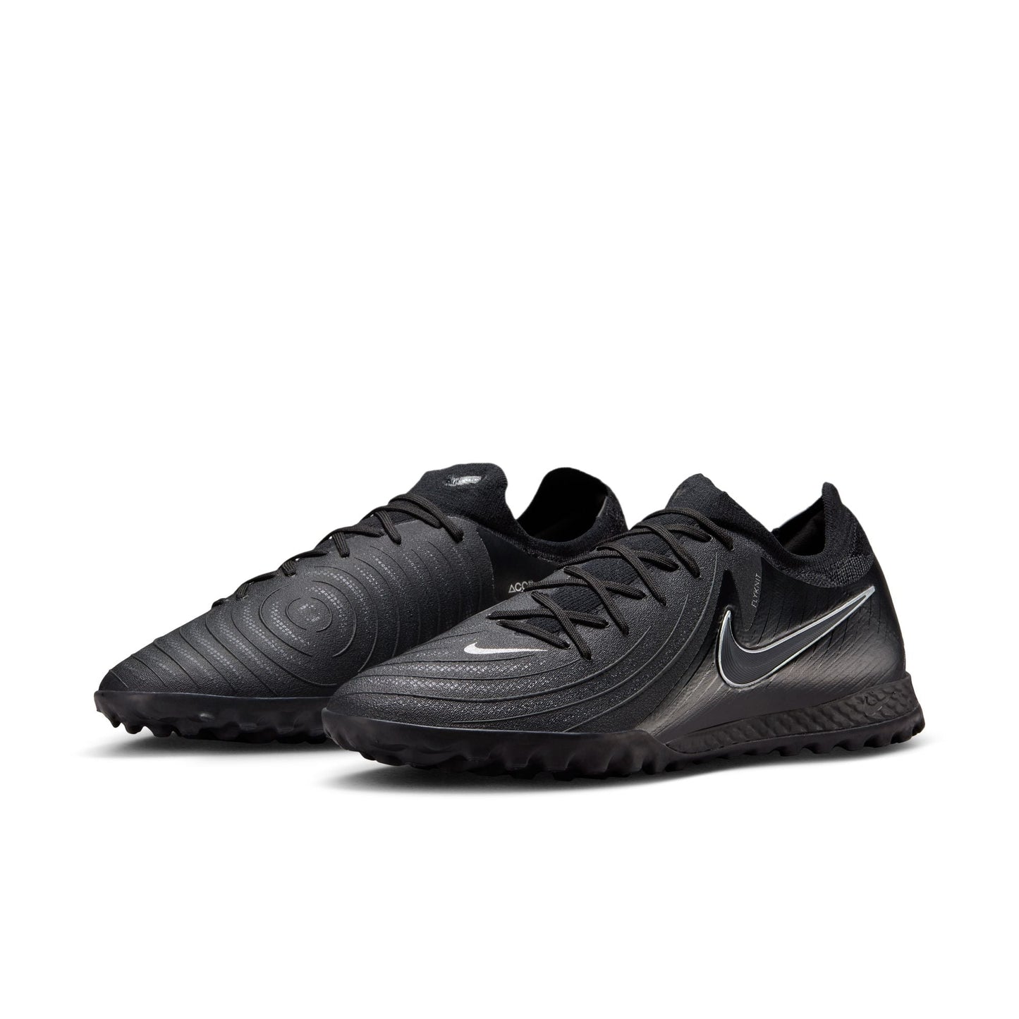 Nike Phantom GX II Pro TF Turf Soccer Cleat - Black/Black