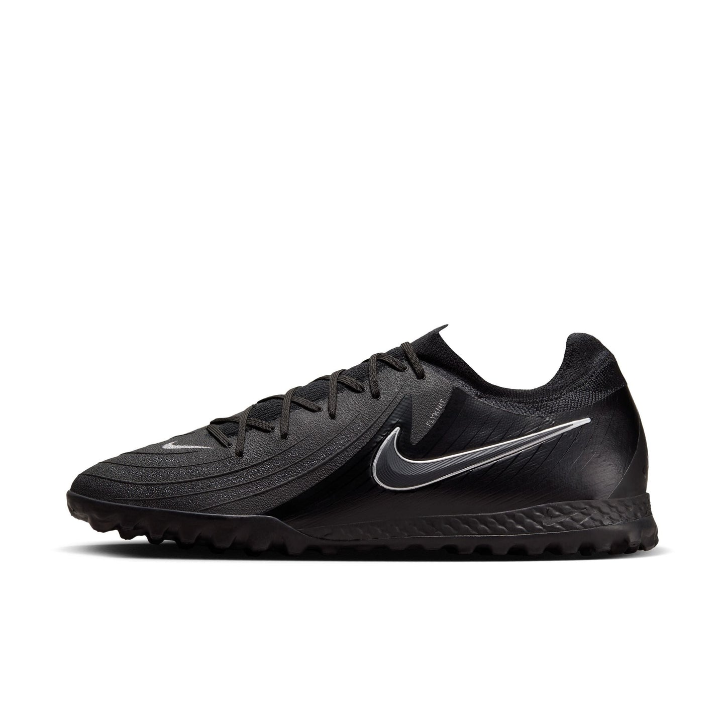 Nike Phantom GX II Pro TF Turf Soccer Cleat - Black/Black