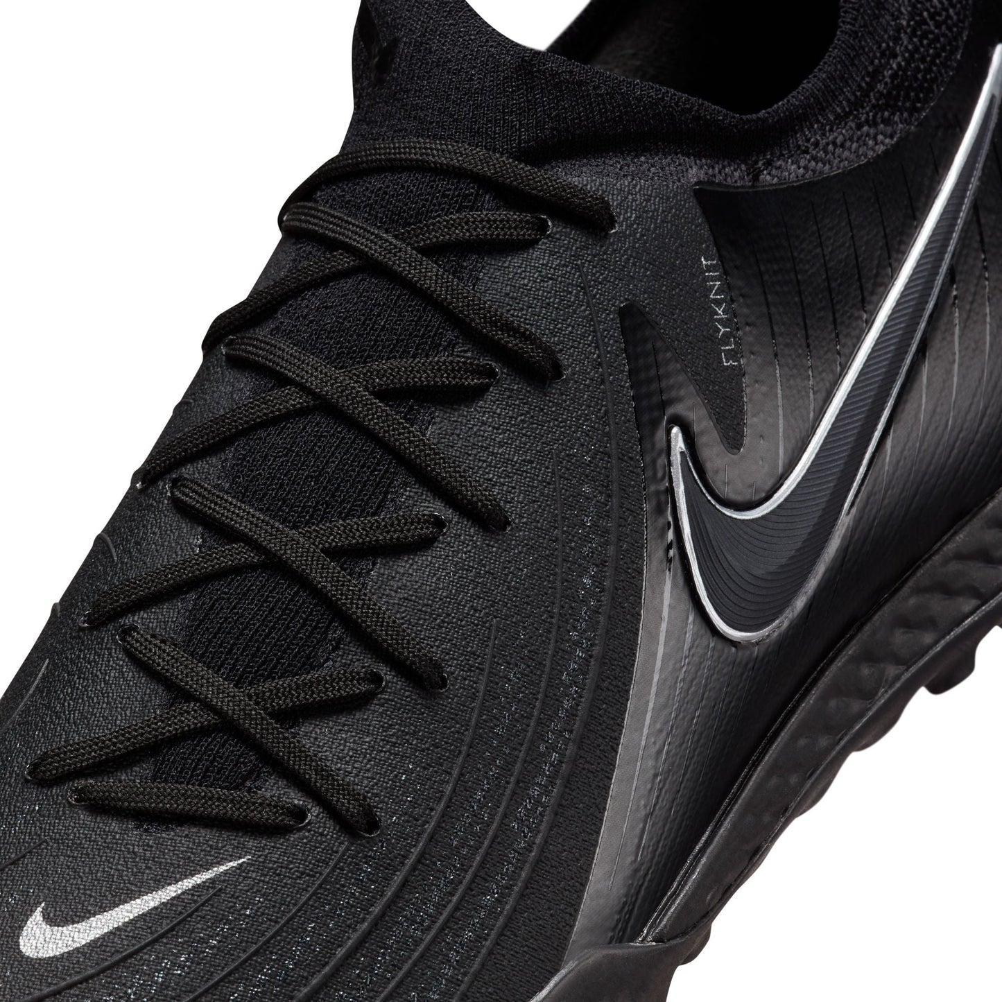 Nike Phantom GX II Pro TF Turf Soccer Cleat - Black/Black