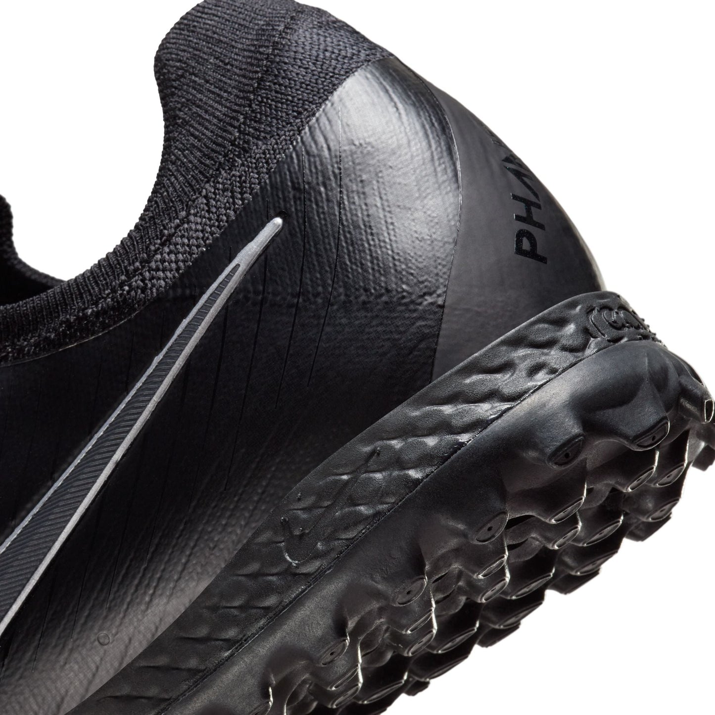 Nike Phantom GX II Pro TF Turf Soccer Cleat - Black/Black