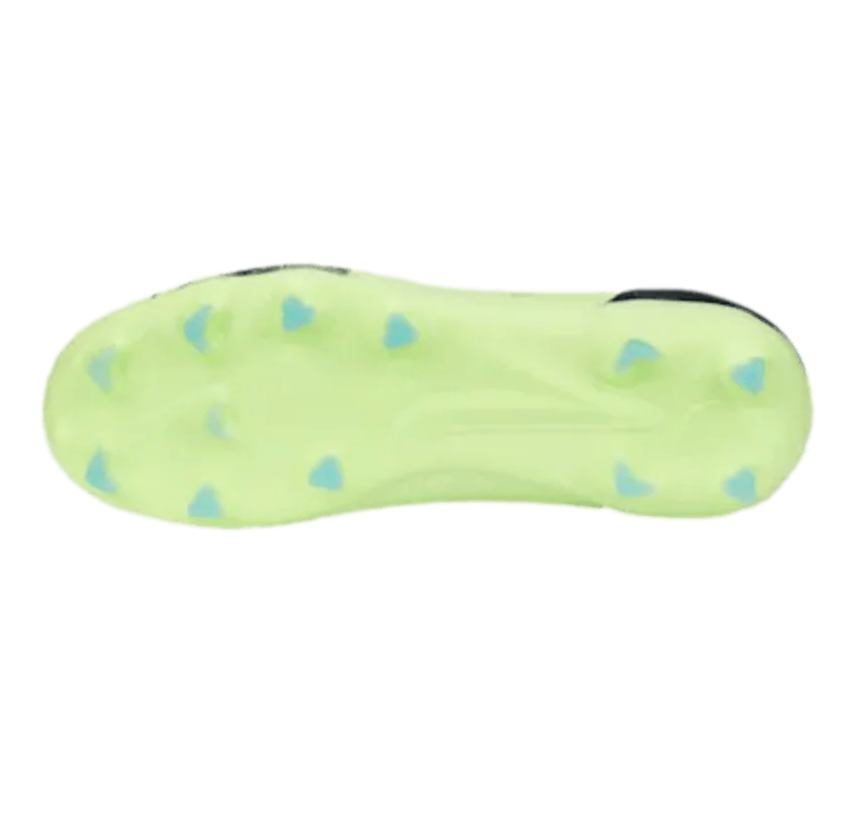 Puma Junior Ultra Match Laceless FG Firm Ground Soccer Cleat - Volt/Black