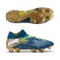 Puma x Neymar Future 7 Ultimate "BNA" FG Firm Ground Soccer Cleat - Blue/Yellow/Green/Gold