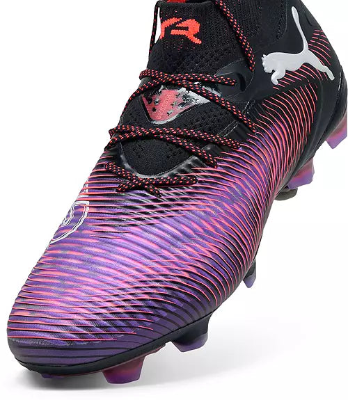 Puma Future 8 Ultimate FG Firm Ground Soccer Cleat - Purple/Black/White