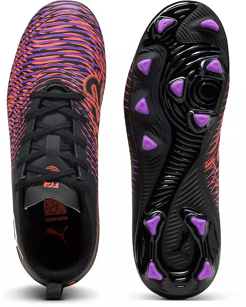 Puma Junior Future 8 Play FG Firm Ground Soccer Cleat - Purple/Black/White