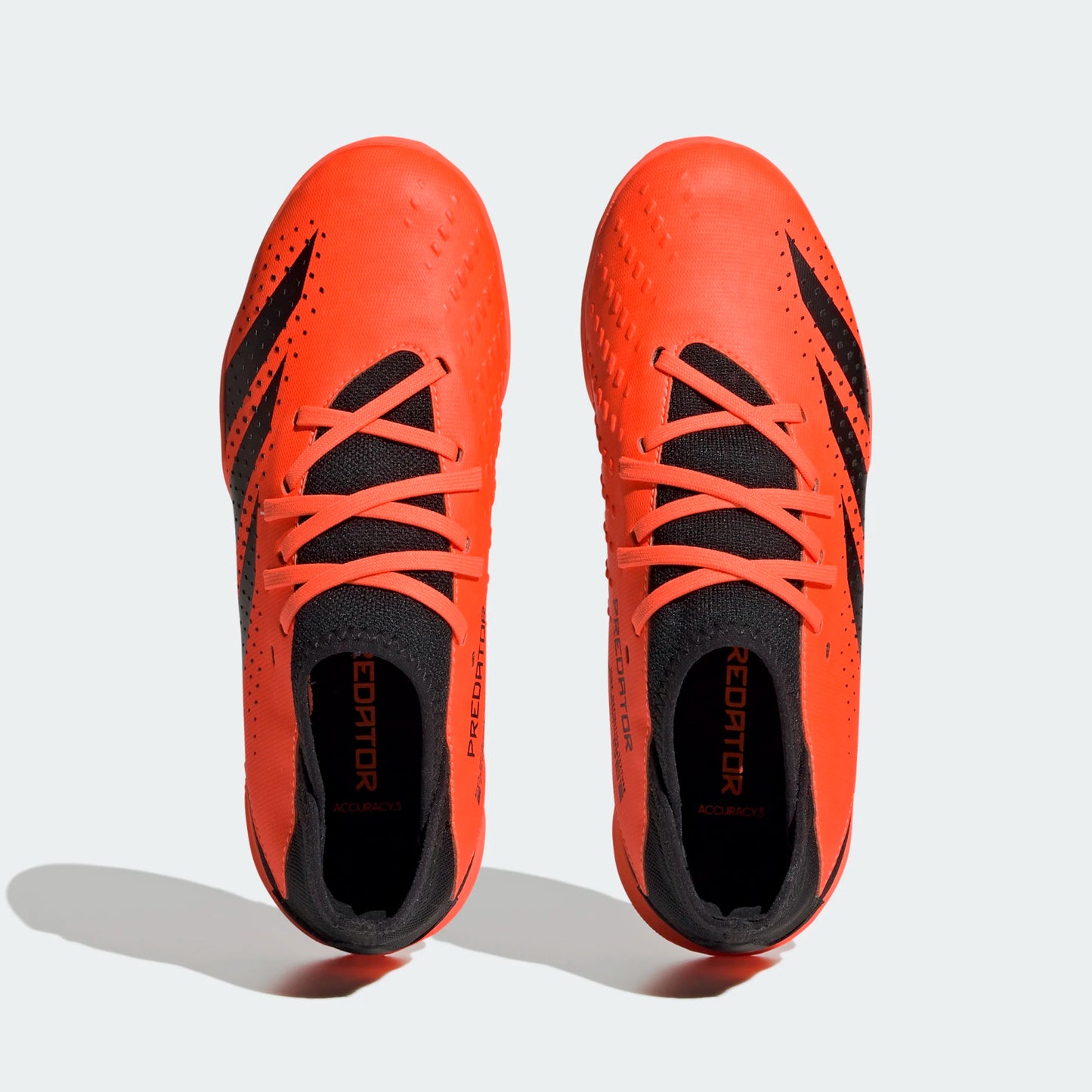 Adidas Junior Predator Accuracy.3 TF Turf Soccer Cleat - Team Solar Orange / Core Black / Core Black