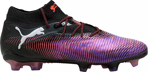 Puma Future 8 Ultimate FG Firm Ground Soccer Cleat - Purple/Black/White