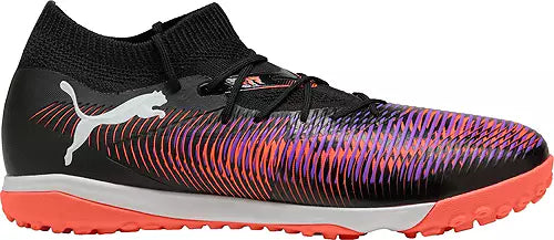 Puma Future 8 Match TT Turf Soccer Cleat - Purple/Black/White