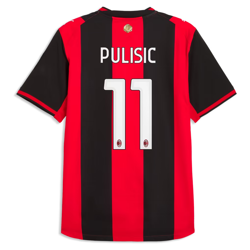 Men's Authentic Puma Pulisic AC Milan Home Jersey 26/27