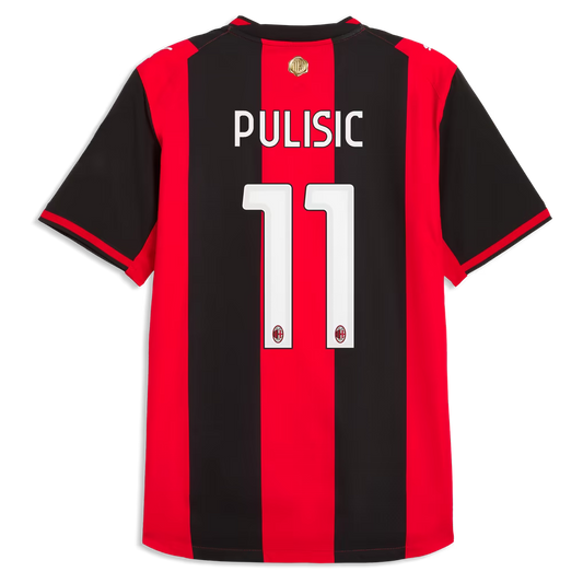 Men's Authentic Puma Pulisic AC Milan Home Jersey 26/27