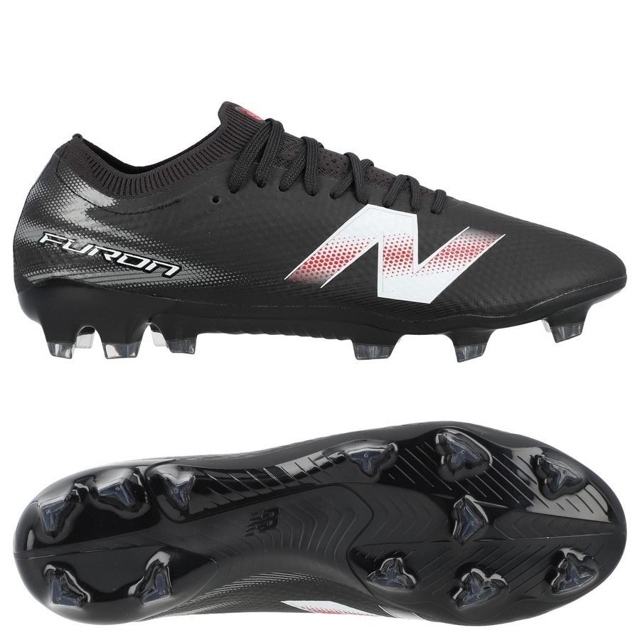 New Balance Furon Elite FG V8 Firm Ground -  Black /White /Red