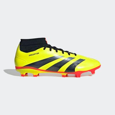 Adidas Predator League Sock FG Firm Ground Soccer Cleats - Yellow/Black/Solar Red