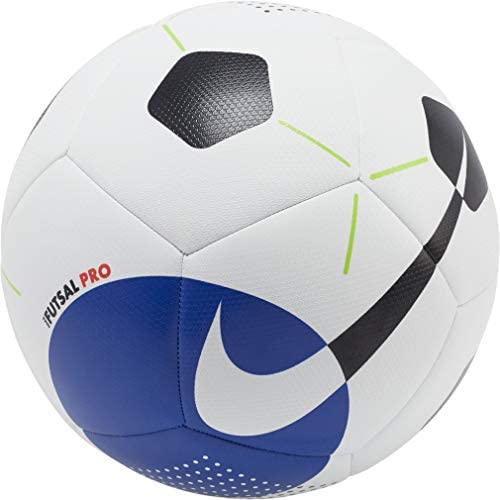 Nike Pro Futsal Soccer Ball - White/Blue/Volt
