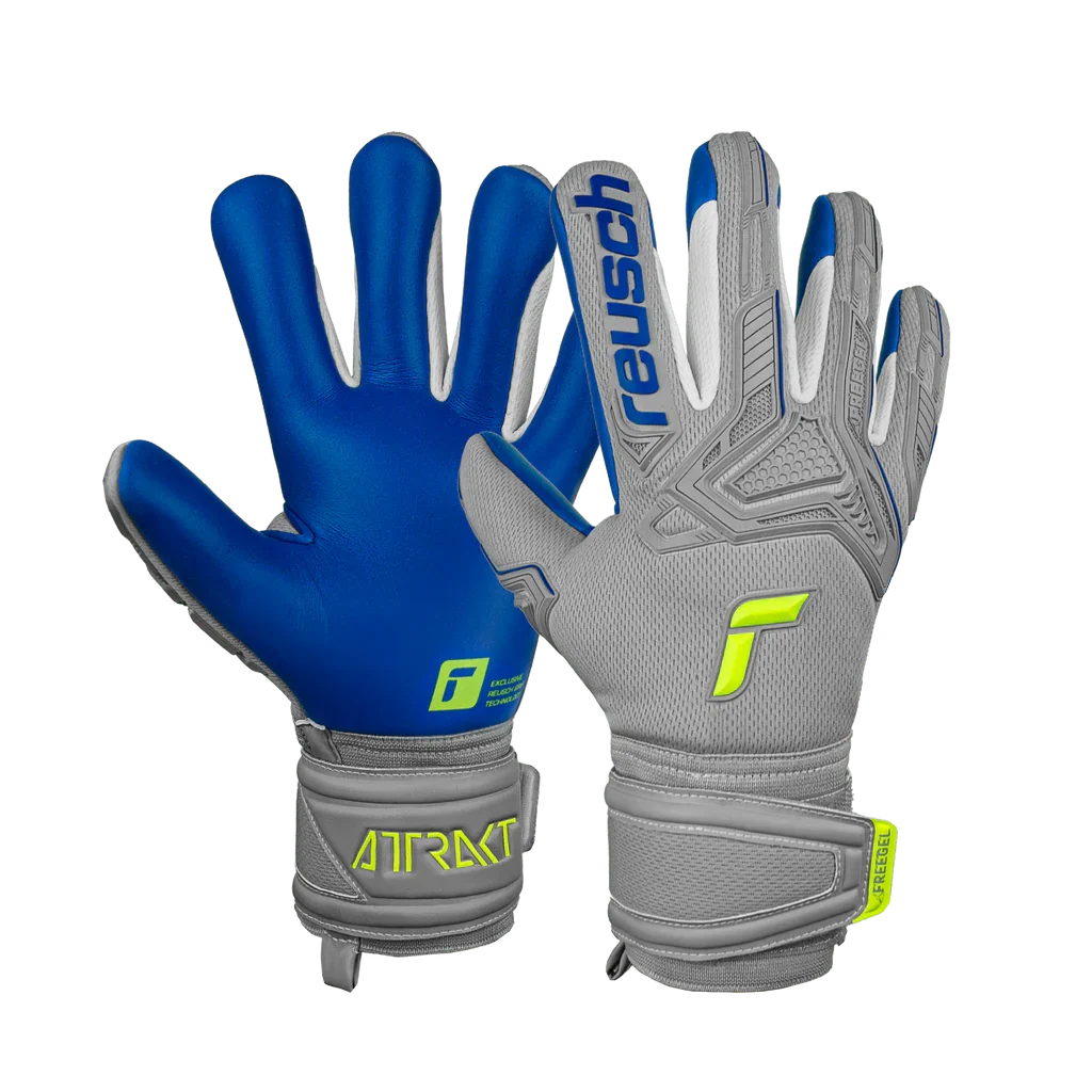 Reusch Attrakt Grip Evolution Finger Support Jr. Goalkeeper Glove