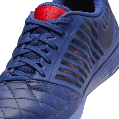 Nike Lunargato II IN Indoor Soccer Shoe - Deep Royal Blue/Deep Royal Blue