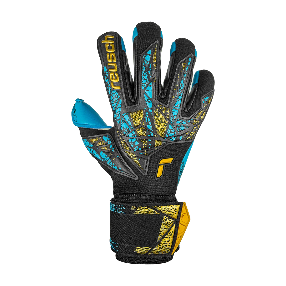 Reusch Attrakt Aqua Finger Support Goalkeeper Gloves -