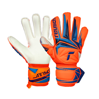 Reusch Attrakt Advance Junior Goalkeeper Gloves - Orange/Blue