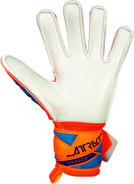 Reusch Attrakt Advance Junior Goalkeeper Gloves - Orange/Blue