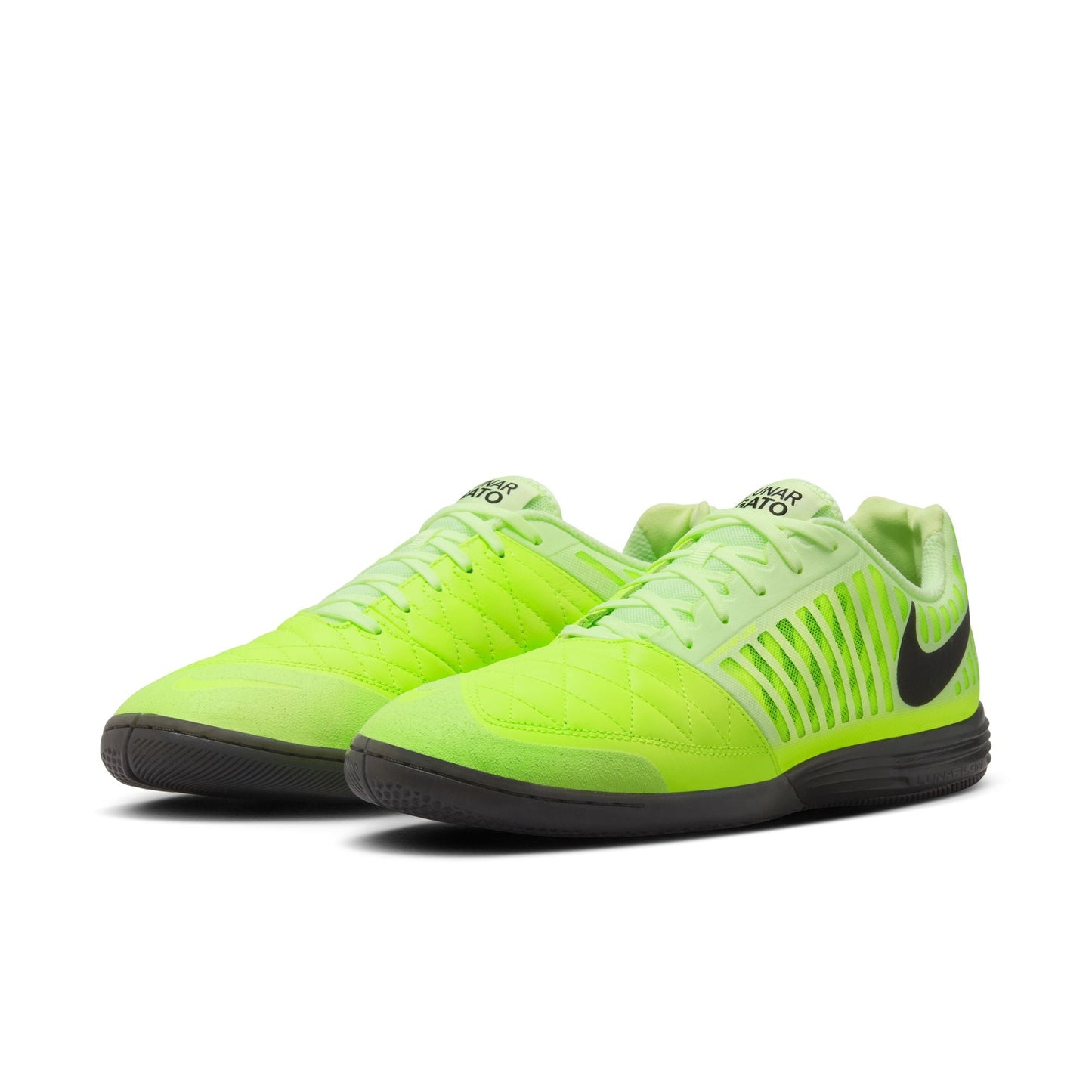 Nike Lunargato II IN Indoor Soccer Shoe - Black/Volt