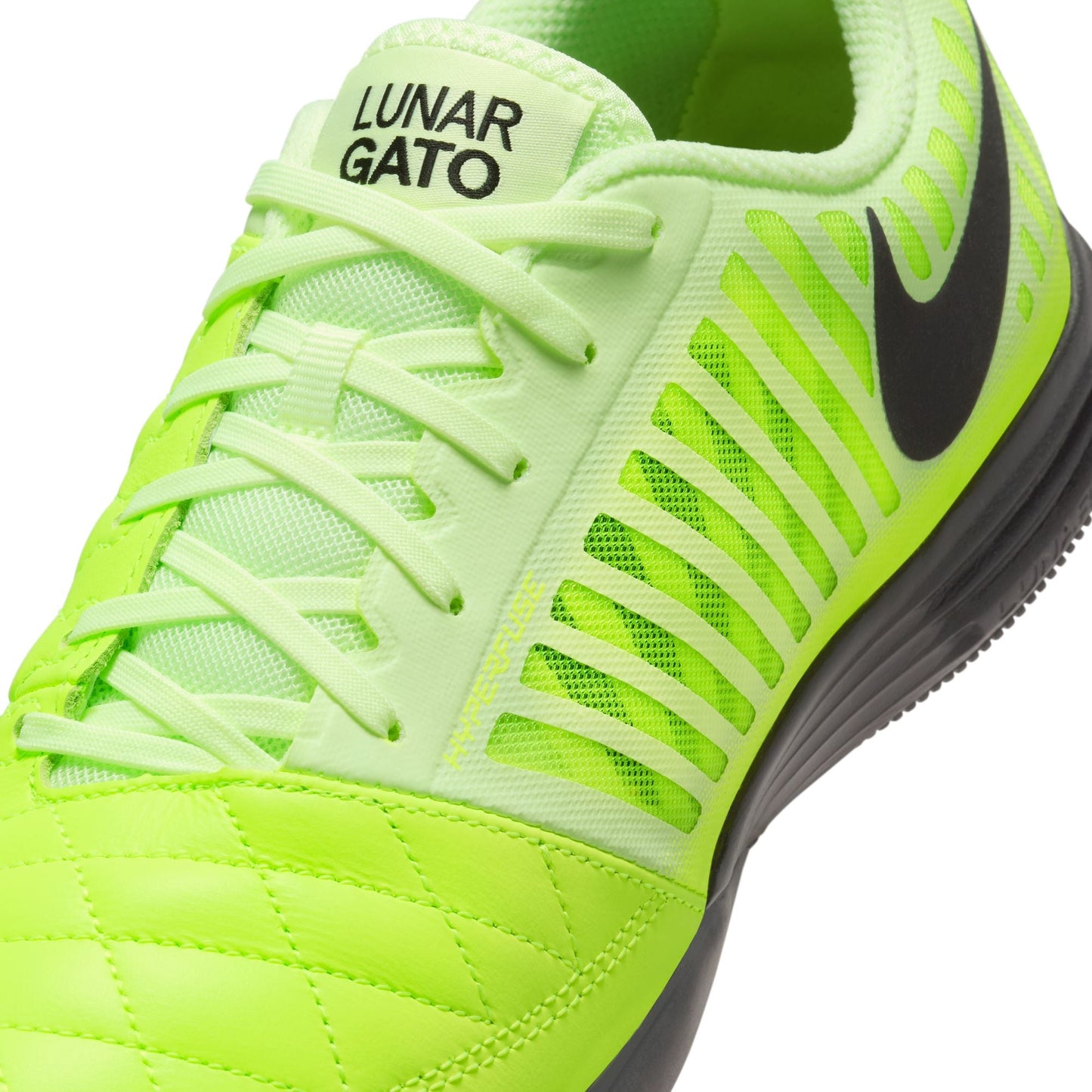 Nike Lunargato II IN Indoor Soccer Shoe - Black/Volt