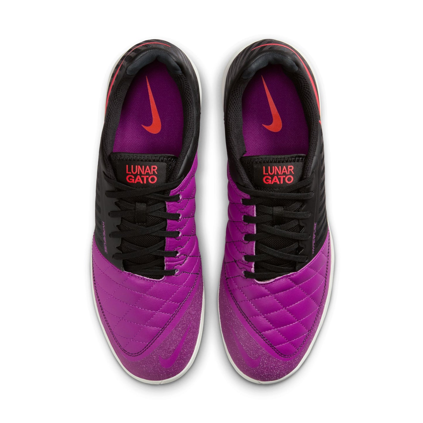 Nike Lunargato II IN Indoor Soccer Shoe - Bold Berry/Bright Crimson
