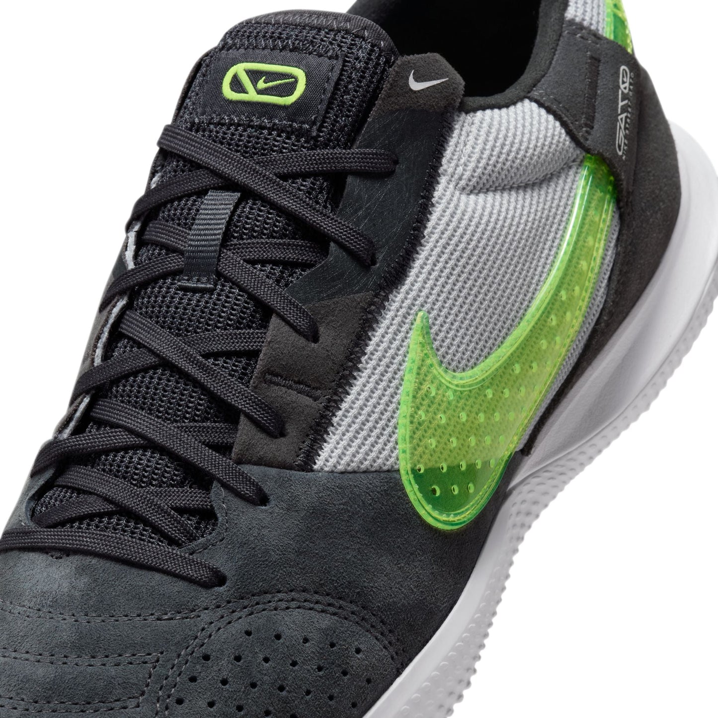 Nike Streetgato IN Indoor Soccer Shoe - Black/Volt